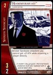 Hammerhead Gangster MSM 075 Common Vs System Marvel Web of Spiderman Hammerhead Gangster MSM 075 Common Vs System Marvel Web of Spiderman