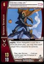 Hobgoblin Roderick Kingsley MSM 076 Common Vs System Marvel Web of Spiderman Hobgoblin Roderick Kingsley MSM 076 Common Vs System Marvel Web of Spiderman