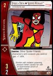 Jessica Drew Spider Woman Venom Blast MSM 043 Uncommon Jessica Drew Spider Woman Venom Blast MSM 043 Uncommon