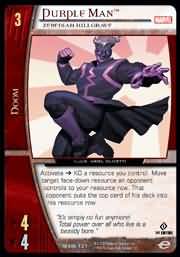 Purple Man Zebediah Killgrave MSM 127 Uncommon Purple Man Zebediah Killgrave MSM 127 Uncommon