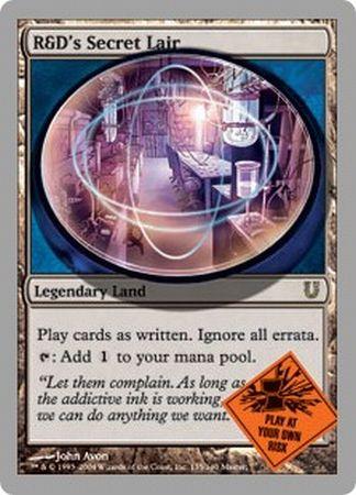 R D s Secret Lair R D s Secret Lair