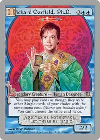 Richard Garfield Ph D Richard Garfield Ph D