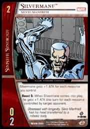 Silvermane Silvio Manfredi MSM 088 Common Vs System Marvel Web of Spiderman Silvermane Silvio Manfredi MSM 088 Common Vs System Marvel Web of Spiderman