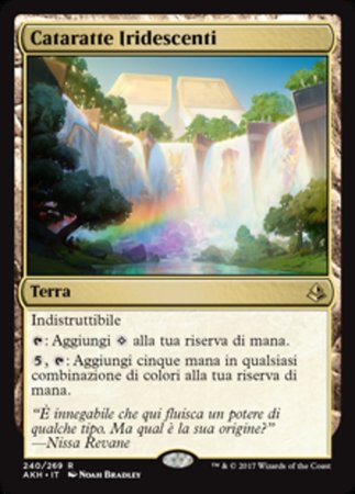 Cataratte Iridescenti Cascading Cataracts 240 269 Amonkhet Italian Singles Cataratte Iridescenti Cascading Cataracts 240 269 Amonkhet Italian Singles