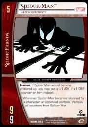Spider Man Alien Symbiote MSM 053 Common Spider Man Alien Symbiote MSM 053 Common