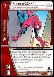 VS System: Spider-Man Cosmic Spider-Man Played Marvel Web of Spider-man TCG C