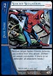 Sticky Situation MSM 066 Uncommon Vs System Marvel Web of Spiderman Sticky Situation MSM 066 Uncommon Vs System Marvel Web of Spiderman
