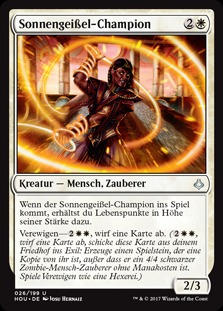 SonnengeiBel Champion Sunscourge Champion 26 199 Hour of Devastation German Singles SonnengeiBel Champion Sunscourge Champion 26 199 Hour of Devastation German Singles