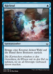 Ruckruf Unsummon 54 199 Hour of Devastation German Singles Ruckruf Unsummon 54 199 Hour of Devastation German Singles
