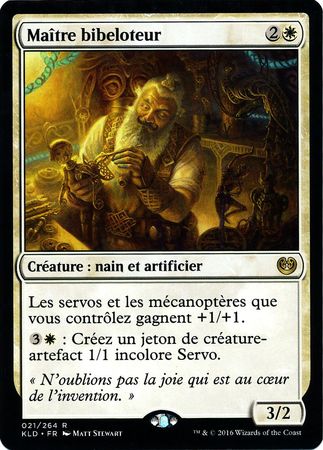 Maitre bibeloteur Master Trinketeer 21 264 Kaladesh French Singles Maitre bibeloteur Master Trinketeer 21 264 Kaladesh French Singles