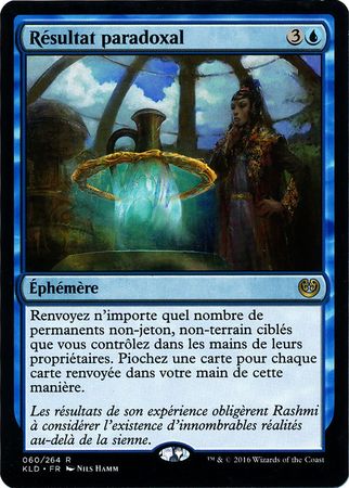 Resultat paradoxal Paradoxical Outcome 60 264 Kaladesh French Singles Resultat paradoxal Paradoxical Outcome 60 264 Kaladesh French Singles