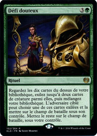 Defi douteux Dubious Challenge 152 264 Kaladesh French Singles Defi douteux Dubious Challenge 152 264 Kaladesh French Singles