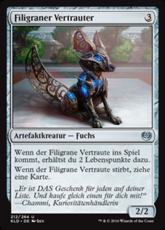 Filigraner Vertrauter Filigree Familiar 212 264 Kaladesh German Singles Filigraner Vertrauter Filigree Familiar 212 264 Kaladesh German Singles