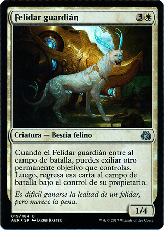 Felidar guardian Felidar Guardian 019 184 Spanish Foil Aether Revolt Spanish Singles Felidar guardian Felidar Guardian 019 184 Spanish Foil Aether Revolt Spanish Singles