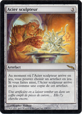 Acier sculpteur Sculpting Steel Mirrodin French Singles Acier sculpteur Sculpting Steel Mirrodin French Singles