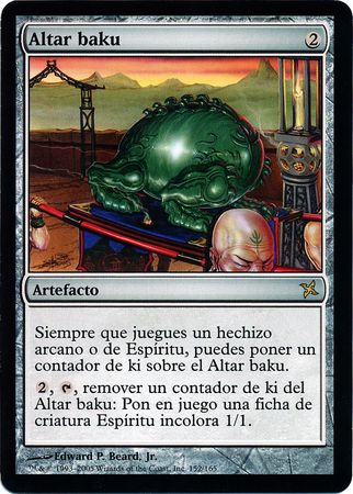 Altar baku Baku Altar Betrayers of Kamigawa Spanish Singles Altar baku Baku Altar Betrayers of Kamigawa Spanish Singles