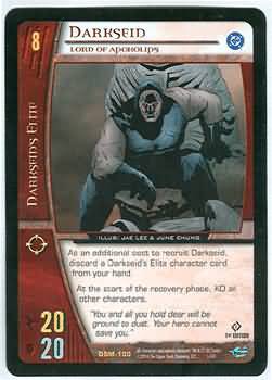 Darkseid Lord of Apokolips DSM 100 Rare Vs System DC Man of Steel Darkseid Lord of Apokolips DSM 100 Rare Vs System DC Man of Steel