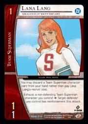 Lana Lang Smallville Sweetheart DSM 012 Uncommon Vs System DC Man of Steel Lana Lang Smallville Sweetheart DSM 012 Uncommon Vs System DC Man of Steel