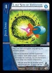 Last Son of Krypton DSM 031 Rare Vs System DC Man of Steel Last Son of Krypton DSM 031 Rare Vs System DC Man of Steel