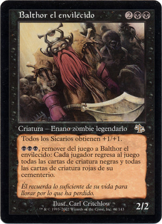 Balthor el envilecido Balthor the Defiled Judgment Spanish Singles Balthor el envilecido Balthor the Defiled Judgment Spanish Singles