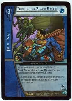 Ride of the Black Racer DSM 127 Rare Vs System DC Man of Steel Ride of the Black Racer DSM 127 Rare Vs System DC Man of Steel