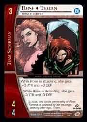 Rose Thorn Rose Forrest DSM 017 Uncommon Vs System DC Man of Steel Rose Thorn Rose Forrest DSM 017 Uncommon Vs System DC Man of Steel