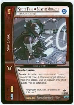 Scott Free Mister Miracle Escape Artist DSM 049 Rare Scott Free Mister Miracle Escape Artist DSM 049 Rare