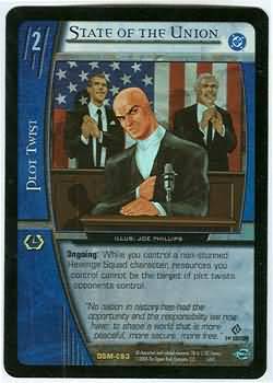 State of the Union DSM 093 Rare Vs System DC Man of Steel State of the Union DSM 093 Rare Vs System DC Man of Steel