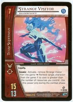 Strange Visitor Sharon Vance DSM 019 Rare Vs System DC Man of Steel Strange Visitor Sharon Vance DSM 019 Rare Vs System DC Man of Steel