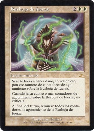 Burbuja de fuerza Force Bubble Scourge Spanish Singles Burbuja de fuerza Force Bubble Scourge Spanish Singles