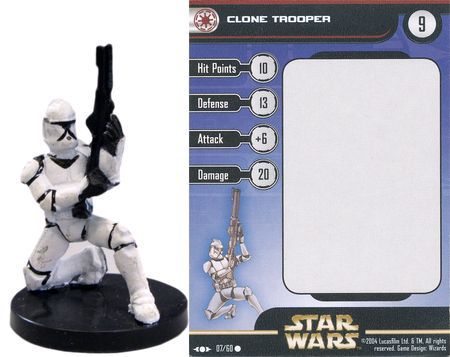 Clone Trooper #07 Clone Strike Star 