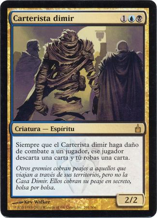 Carterista dimir Dimir Cutpurse Ravnica City of Guilds Spanish Singles Carterista dimir Dimir Cutpurse Ravnica City of Guilds Spanish Singles