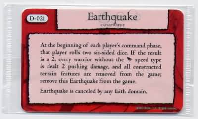 Earthquake D 021 Mage Knight Dark Riders Earthquake D 021 Mage Knight Dark Riders