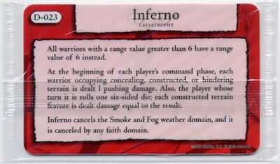 Inferno D 023 Mage Knight Dark Riders Inferno D 023 Mage Knight Dark Riders