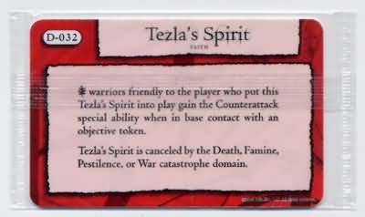 Tezla s Spirit D 032 Mage Knight Dark Riders Tezla s Spirit D 032 Mage Knight Dark Riders