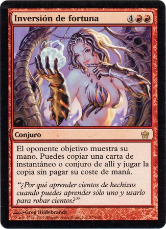 Inversion de fortuna Reversal of Fortune Fifth Dawn Spanish Singles Inversion de fortuna Reversal of Fortune Fifth Dawn Spanish Singles