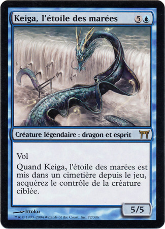 Keiga l etoile des marees Keiga the Tide Star Champions of Kamigawa French Singles Keiga l etoile des marees Keiga the Tide Star Champions of Kamigawa French Singles