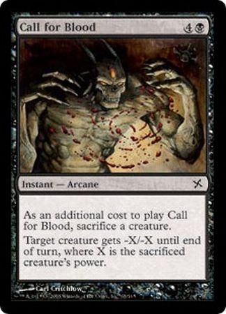 Call for Blood Betrayers of Kamigawa Singles Call for Blood Betrayers of Kamigawa Singles