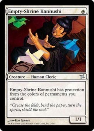 Empty Shrine Kannushi Betrayers of Kamigawa Singles Empty Shrine Kannushi Betrayers of Kamigawa Singles