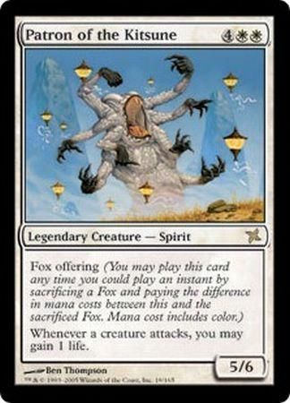 Patron of the Kitsune Betrayers of Kamigawa Singles Patron of the Kitsune Betrayers of Kamigawa Singles