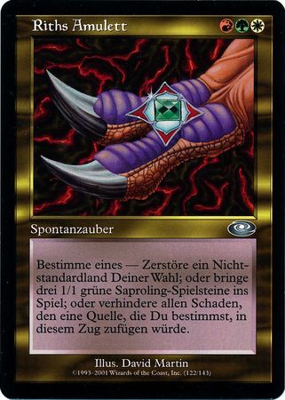 Riths Amulett Rith s Charm Planeshift German Singles Riths Amulett Rith s Charm Planeshift German Singles