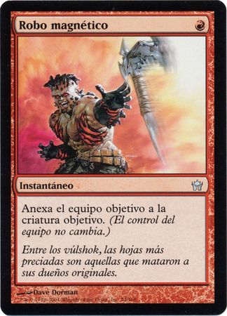 Robo magnetico Magnetic Theft Fifth Dawn Spanish Singles Robo magnetico Magnetic Theft Fifth Dawn Spanish Singles