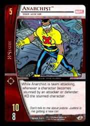 Anarchist Tike Alicar MMK 047 Uncommon Vs System Marvel Knights Anarchist Tike Alicar MMK 047 Uncommon Vs System Marvel Knights