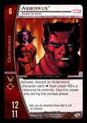 Asmodeus Duke of Hell MMK 137 Uncommon Vs System Marvel Knights Asmodeus Duke of Hell MMK 137 Uncommon Vs System Marvel Knights