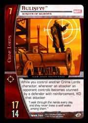 Bullseye Deadly Marksman MMK 091 Rare Vs System Marvel Knights Bullseye Deadly Marksman MMK 091 Rare Vs System Marvel Knights