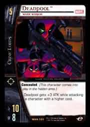 Dead Weight MMK 074 Uncommon Vs System Marvel Knights Dead Weight MMK 074 Uncommon Vs System Marvel Knights
