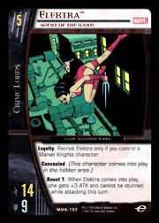 Elektra Agent of the Hand MMK 182 Common Elektra Agent of the Hand MMK 182 Common
