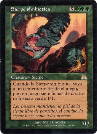 Sierpe simbiotica Symbiotic Wurm Onslaught Spanish Singles Sierpe simbiotica Symbiotic Wurm Onslaught Spanish Singles