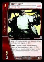 Kingpin Wilson Fisk MMK 102 Common Vs System Marvel Knights Kingpin Wilson Fisk MMK 102 Common Vs System Marvel Knights