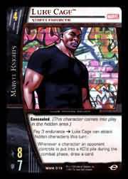 Luke Cage Street Enforcer MMK 018 Common Vs System Marvel Knights Luke Cage Street Enforcer MMK 018 Common Vs System Marvel Knights